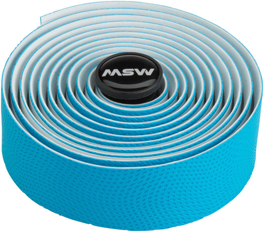 MSW-Anti-Slip-Gel-Bar-Tape-(HBT-210)-Handlebar-Tape-Blue-HT3953-Road-Bar-Tape