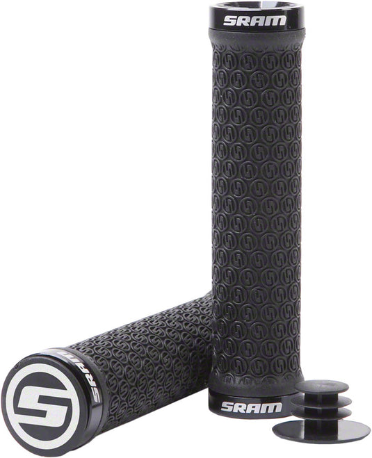 SRAM Locking Grips - Black, Lock-On