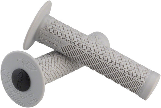 Lizard Skins Charger Evo Grips - Cool Gray, Flange