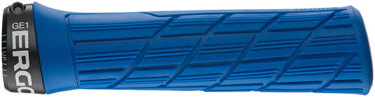 Ergon GE1 Evo Slim Grips - Midsummer Blue, Lock-On