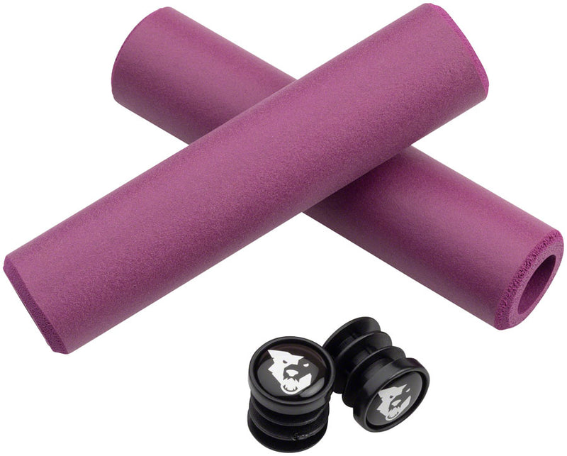 Load image into Gallery viewer, Wolf Tooth Karv Grips 6.5mm Purple Reduces Hand Fatigue and Numbness
