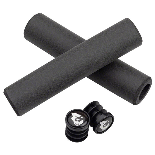 Wolf Tooth Razer Handlebar Grips 5mm Black Silicone Weather Resistant