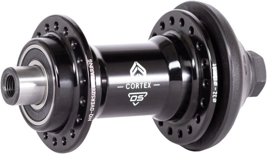 Eclat Cortex OS Front Hub - Black, Female Axle