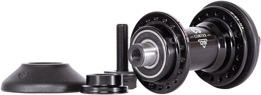 Eclat Cortex OS Front Hub - Black, Female Axle