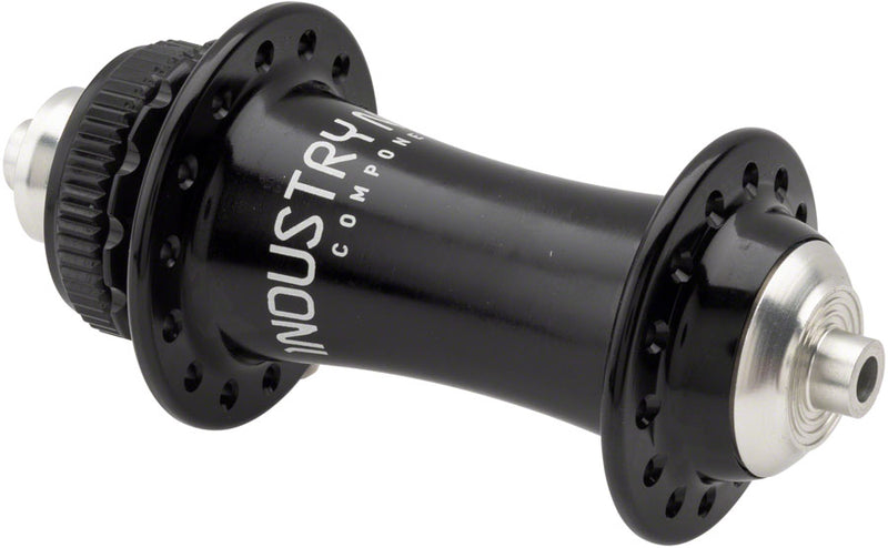 Load image into Gallery viewer, Industry Nine Torch Classic CX/Road Front Hub - QR x 100mm, Center-Lock, Black, 28h
