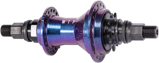 We The People Hybrid Rear Hub - Freecoaster/cassette, 14mm, 36H, 9T, Right Side Drive Galactic Purple