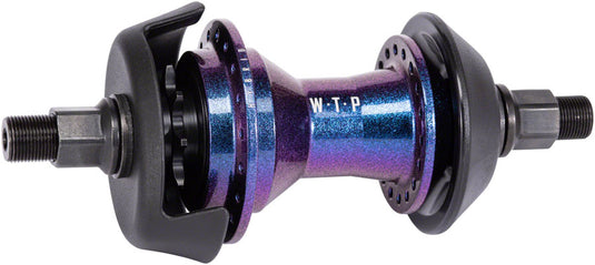 We The People Hybrid Rear Hub - Freecoaster/cassette, 14mm, 36H, 9T, Left Side Drive Galactic Purple