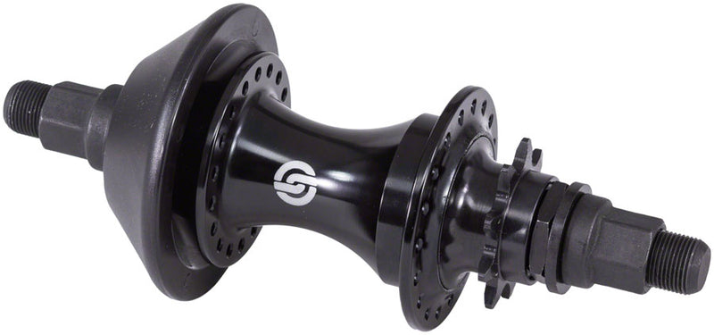 Load image into Gallery viewer, Salt EX Rear Hub - 14mm, 36H, Cassette, RHD, Black
