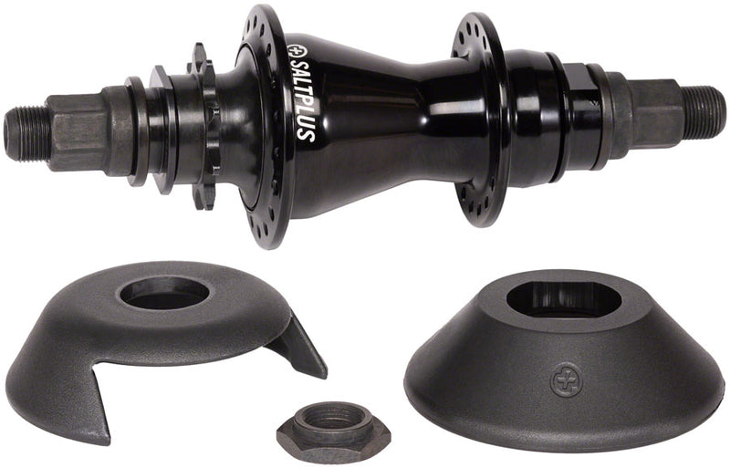 Load image into Gallery viewer, Salt Plus Trapez Rear Hub - 14mm, 36H, Cassette, Black
