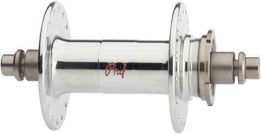 Phil Wood High Flange Rear Hub - Threaded x 120mm, Rim Brake, Threaded, 32H