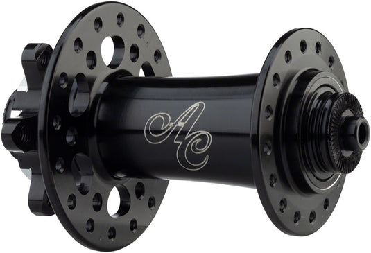 All-City Go-Devil Front Hub - 15/12/QR x 100mm, 6-Bolt, Black, 32h