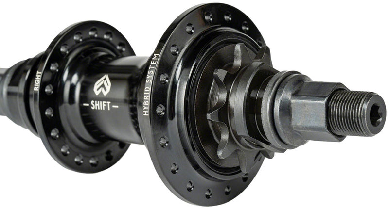 Load image into Gallery viewer, Eclat Shift Freecoaster/Cassette Rear Hub - Black, RHD
