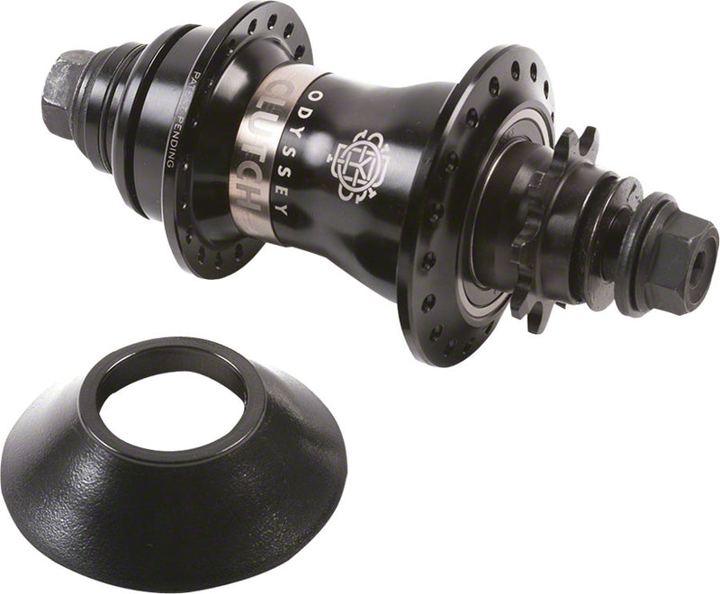 Load image into Gallery viewer, Odyssey Clutch V2 Freecoaster Hub RHD 9T Black Maximum Strength Axle Design
