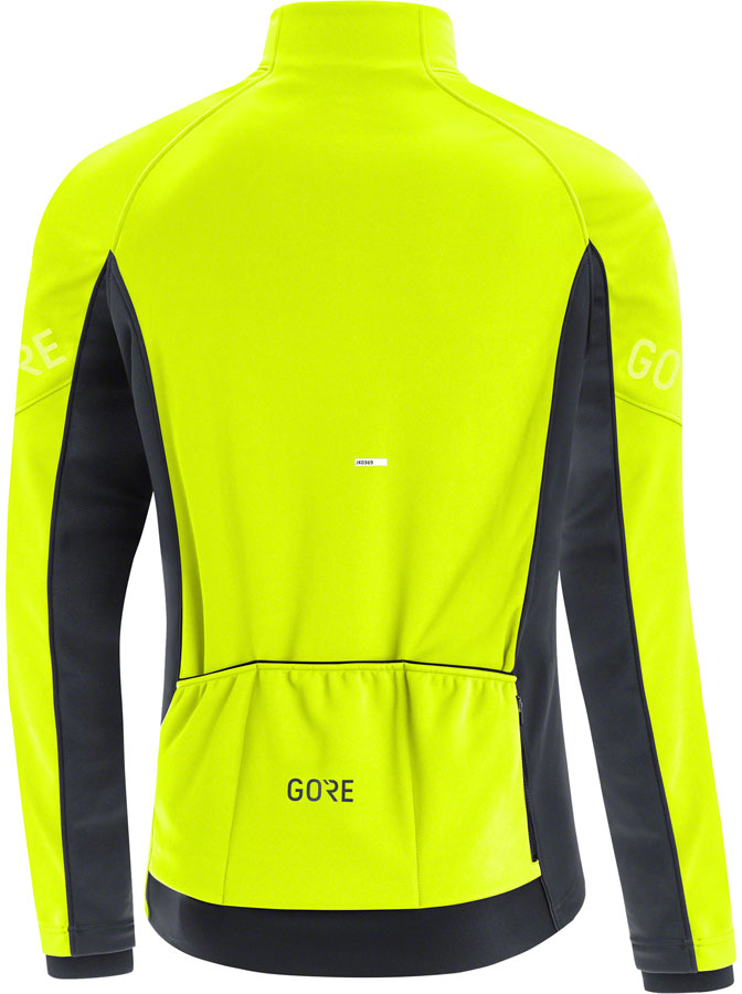 Load image into Gallery viewer, Gorewear C3 Gore Tex Infinium Thermo Jacket - Neon Yellow/Black, Men&#39;s, Small
