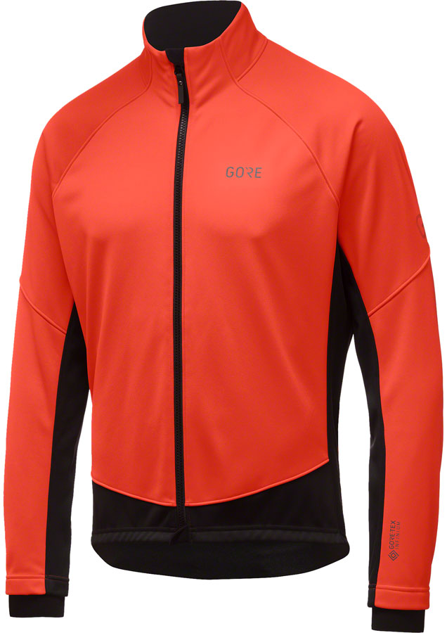 Load image into Gallery viewer, Gorewear C3 Gore Tex Infinium Thermo Jacket - Fireball/Black, Men&#39;s, Small
