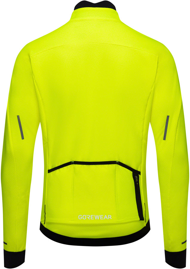 Load image into Gallery viewer, Gorewear Spinshift Thermo Jacket - Neon Yellow, Men&#39;s, Small
