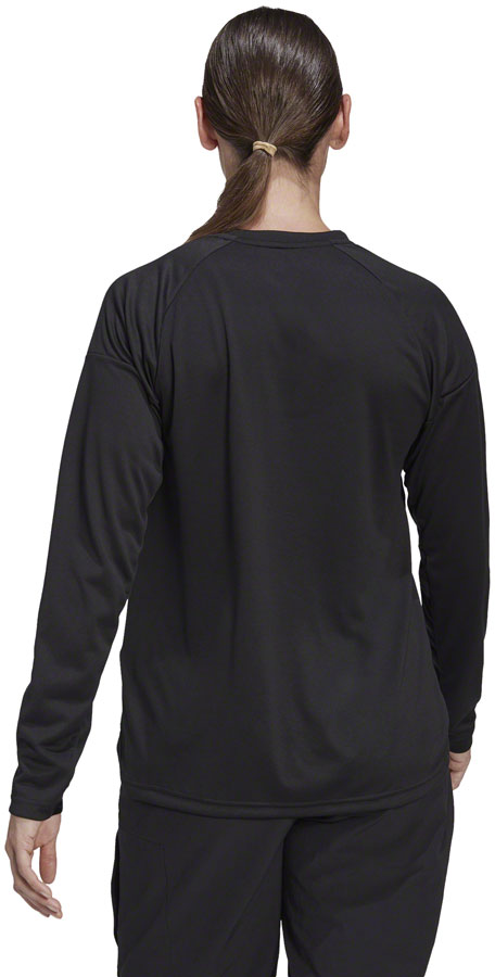 Five Ten Long Sleeve Jersey - Black, Women's, Large