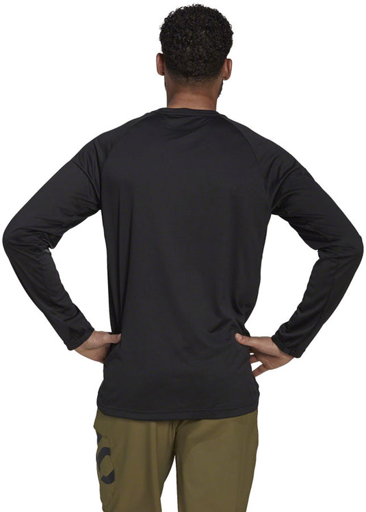 Five Ten Long Sleeve Jersey - Black, Small