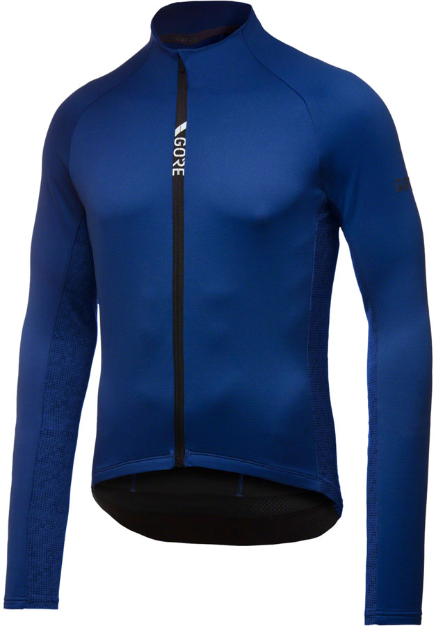 Load image into Gallery viewer, Gorewear C5 Thermo Jersey - Ultramarine Blue/Blue, Men&#39;s, Small
