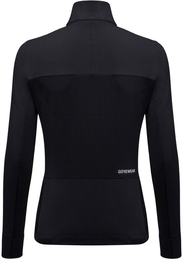 Load image into Gallery viewer, GORE Trail KPR Hybrid 1/2-Zip Jersey - Black, Women&#39;s, Medium
