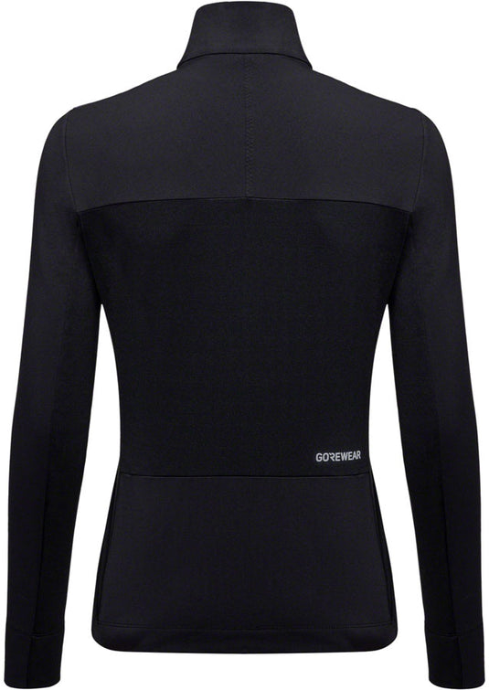 GORE Trail KPR Hybrid 1/2-Zip Jersey - Black, Women's, Small