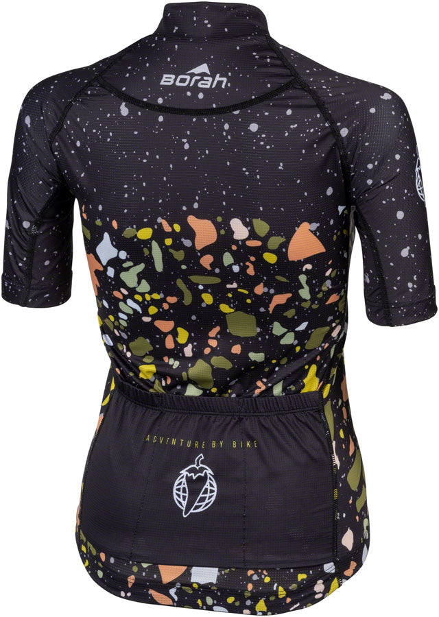 Load image into Gallery viewer, Salsa Women&#39;s Terrazzo Aero Jersey - X-Large, Black
