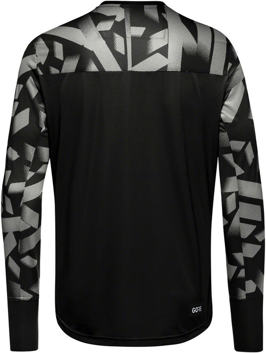 Gorewear Trail KPR Daily Long Sleeve Jersey - Black/Lab Gray, Men's, X-Large