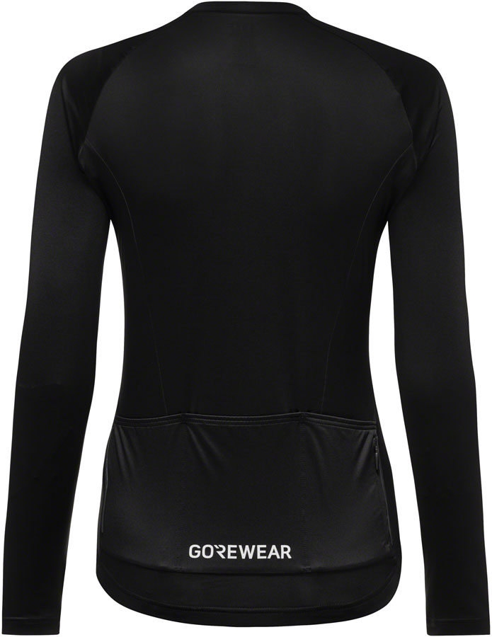 Load image into Gallery viewer, Gorewear Spinshift Long Sleeve Jersey - Black, Women&#39;s, Large/12-14
