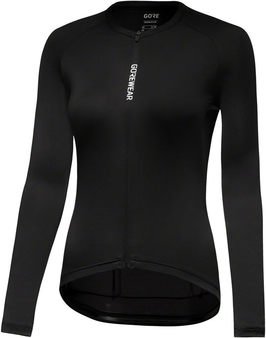 Gorewear Spinshift Long Sleeve Jersey - Black, Women's, Medium/8/10