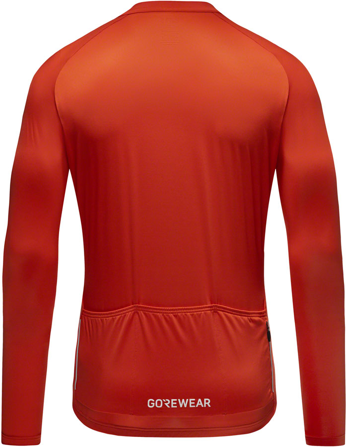 Load image into Gallery viewer, Gorewear Spinshift Long Sleeve Jersey - Fireball, Men&#39;s, Small
