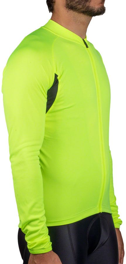 Bellwether Sol-Air UPF Long Sleeve Jersey - Hi-Vis, Men's, X-Large