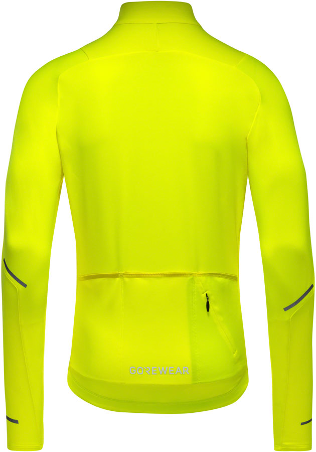 Load image into Gallery viewer, Gorewear Spinshift Thermo Long Sleeve Jersey - Yellow, Men&#39;s, X-Large
