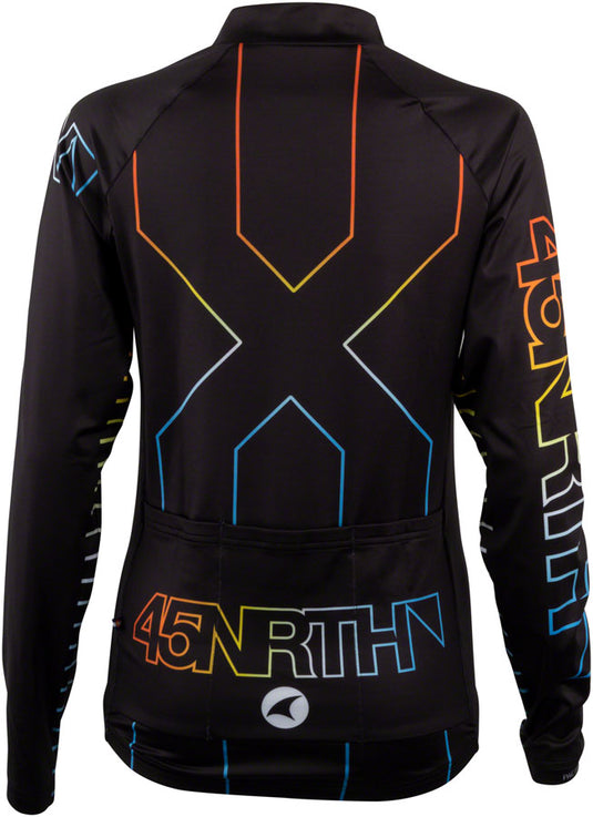 45NRTH Decade Long Sleeve Jersey - Women's, Black, Small