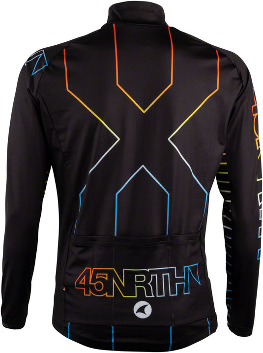 45NRTH Decade Long Sleeve Jersey - Men's, Black, Medium