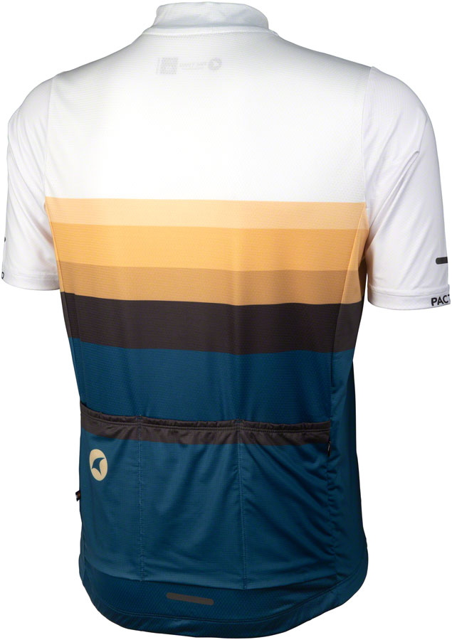 Load image into Gallery viewer, Salsa Latitude Men&#39;s Jersey - White, Navy Blue, Black , w/ Stripes, X-Large
