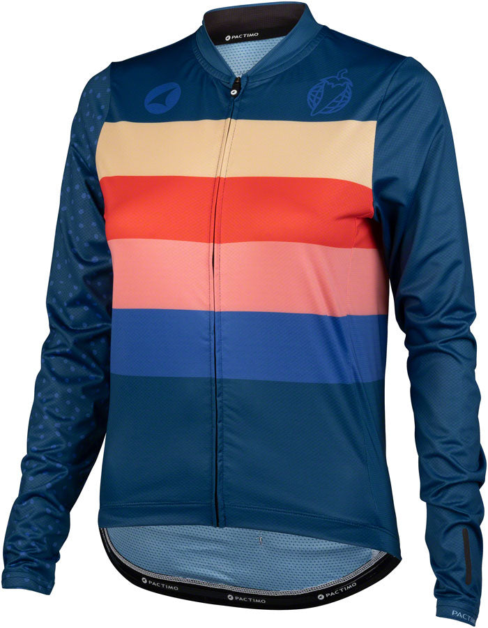 Load image into Gallery viewer, Salsa-Team-Polytone-Long-Sleeve-Jersey-Women&#39;s-Cycling-Jerseys-JRSY4486
