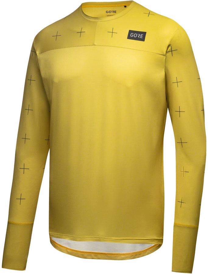 Load image into Gallery viewer, Gorewear Trail KPR Daily Jersey - Long Sleeve, Uniform Sand, Men&#39;s, Small
