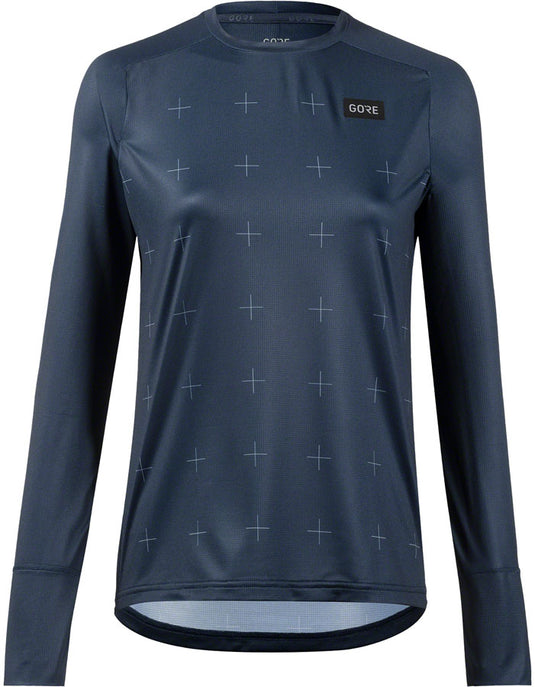 Gorewear Trail KPR Daily Jersey - Long Sleeve, Orbit Blue, Women's, Small