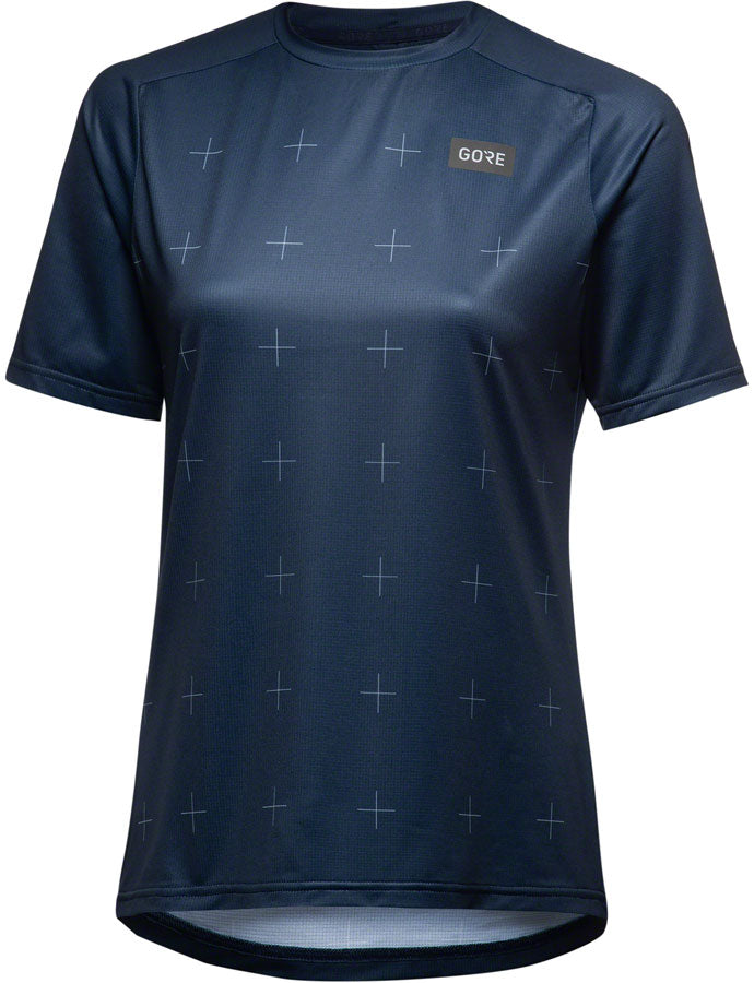 Load image into Gallery viewer, Gorewear Trail KPR Daily Jersey - Orbit Blue, Women&#39;s, Small
