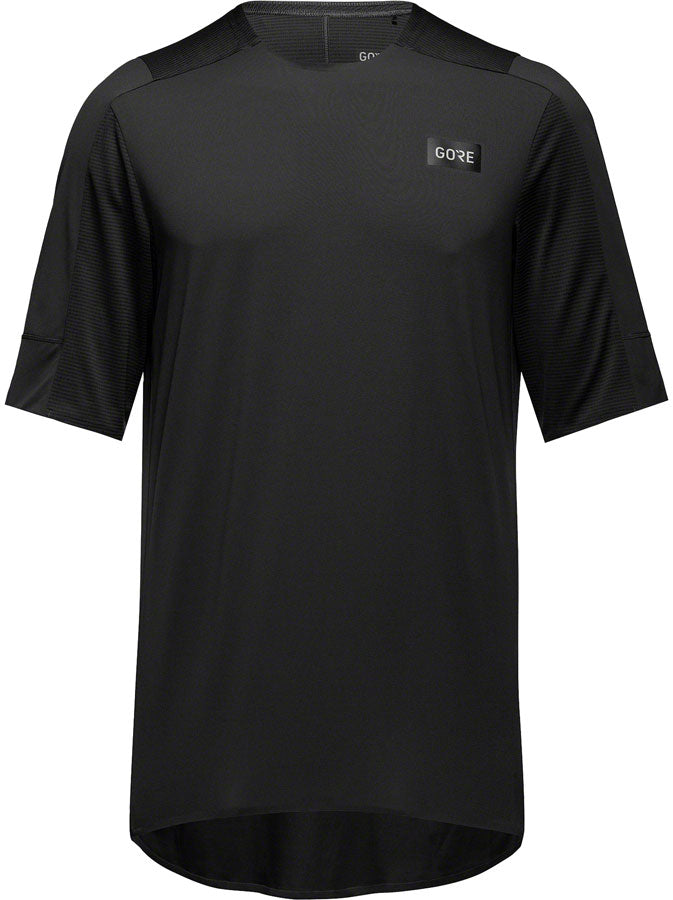 Load image into Gallery viewer, Gorewear Trail KPR Tech Jersey - Black, Men&#39;s, Medium
