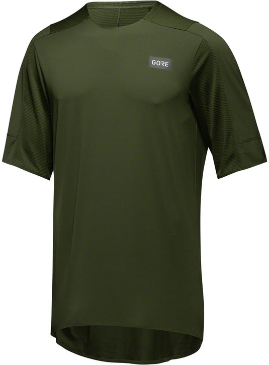 Gorewear Trail KPR Tech Jersey - Utility Green, Men's, Small