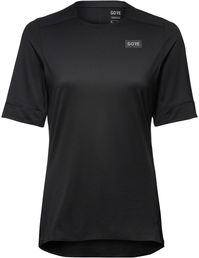 Load image into Gallery viewer, Gorewear Trail KPR Tech Jersey - Black, Women&#39;s, Medium
