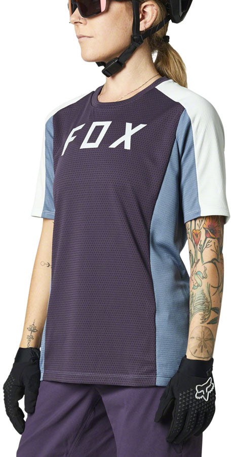 Load image into Gallery viewer, Fox Racing Defend Jersey - Dark Purple, Women&#39;s, Medium
