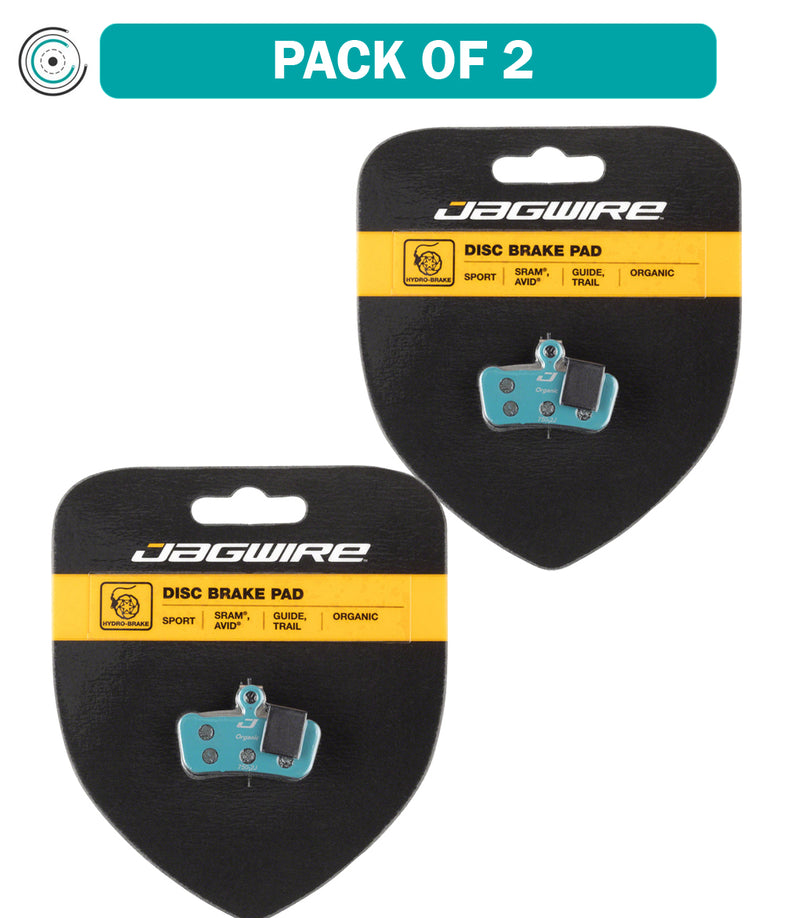 Load image into Gallery viewer, Jagwire-Disc-Brake-Pad-Organic-BR0433PO2-Disc-Brake-Pads
