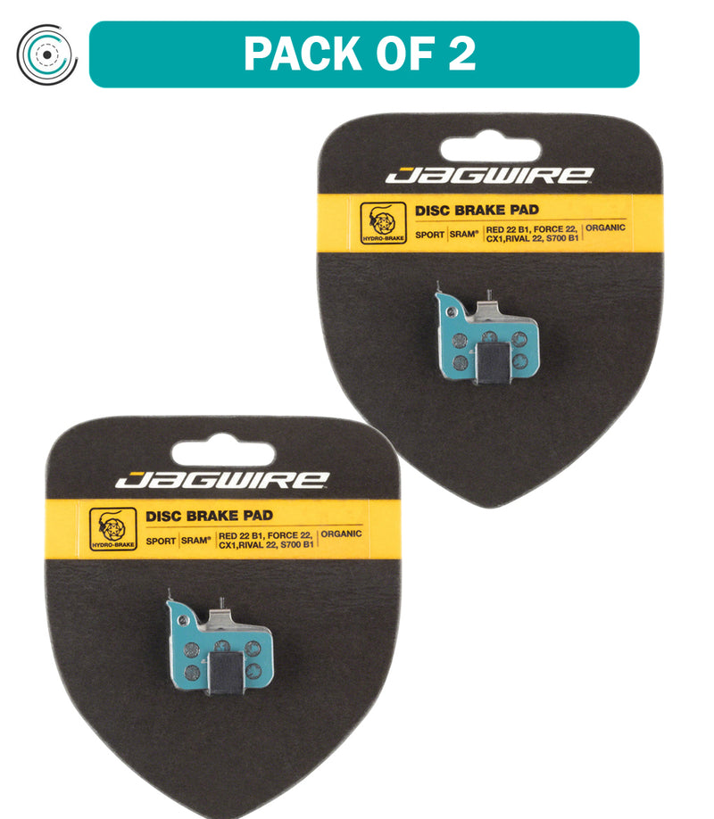 Load image into Gallery viewer, Jagwire-Disc-Brake-Pad-Organic-BR0434PO2-Disc-Brake-Pads
