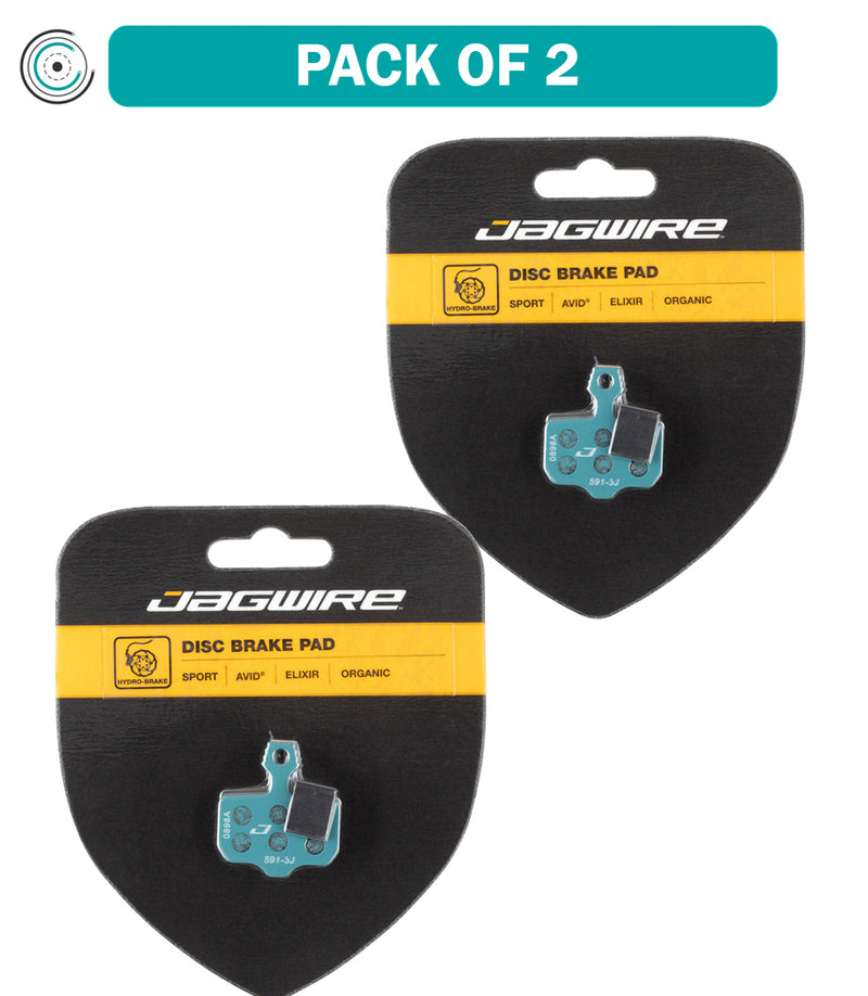 Load image into Gallery viewer, Jagwire-Disc-Brake-Pad-Organic-BR0435PO2-Disc-Brake-Pads
