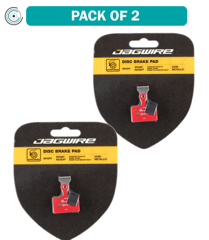 Load image into Gallery viewer, Jagwire-Disc-Brake-Pad-Semi-Metallic-BR0432PO2-Disc-Brake-Pads
