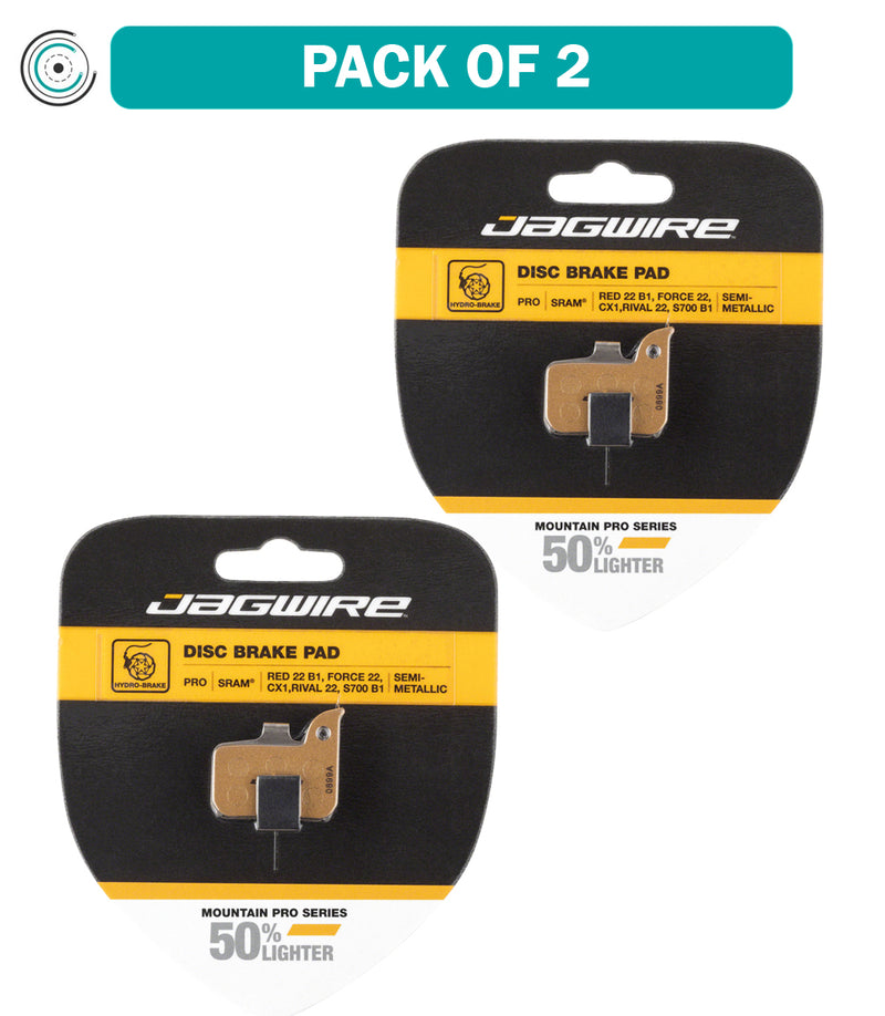 Load image into Gallery viewer, Jagwire-Disc-Brake-Pad-Semi-Metallic-BR0438PO2-Disc-Brake-Pads
