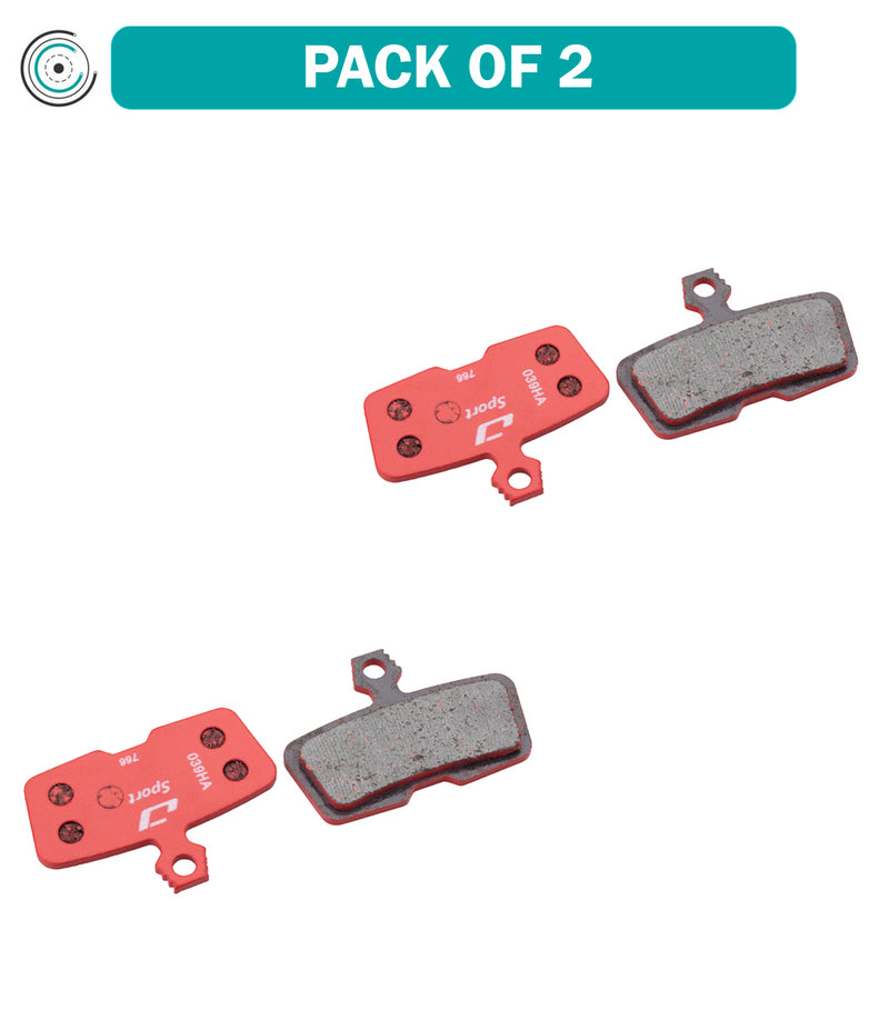 Load image into Gallery viewer, Jagwire-Disc-Brake-Pad-Semi-Metallic-BR1317PO2-Disc-Brake-Pads
