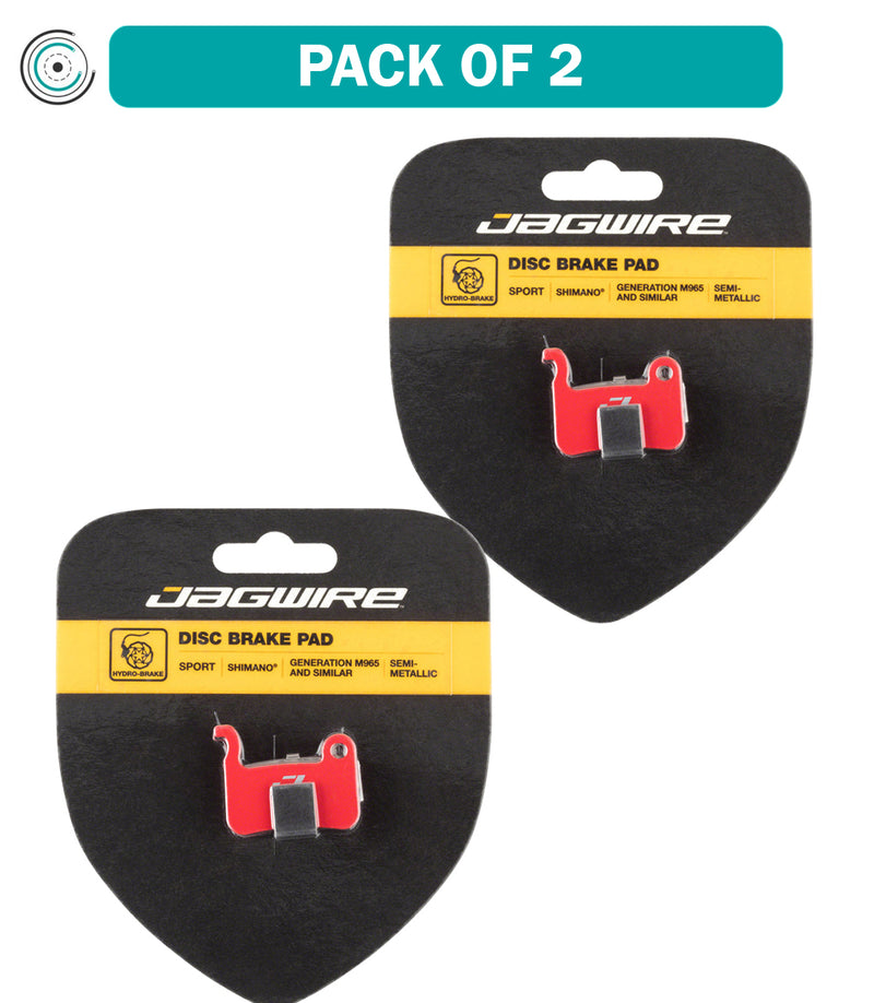 Load image into Gallery viewer, Jagwire-Disc-Brake-Pad-Semi-Metallic-BR7815PO2-Disc-Brake-Pads
